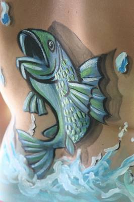 "Bodypainting" - Other by Katja Morrison, an artist from Hawke's Bay, New Zealand.