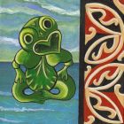 Aotearoa Series Triptych - Hei Tiki