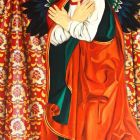 Angel (Detail) Right Panel of a Triptych